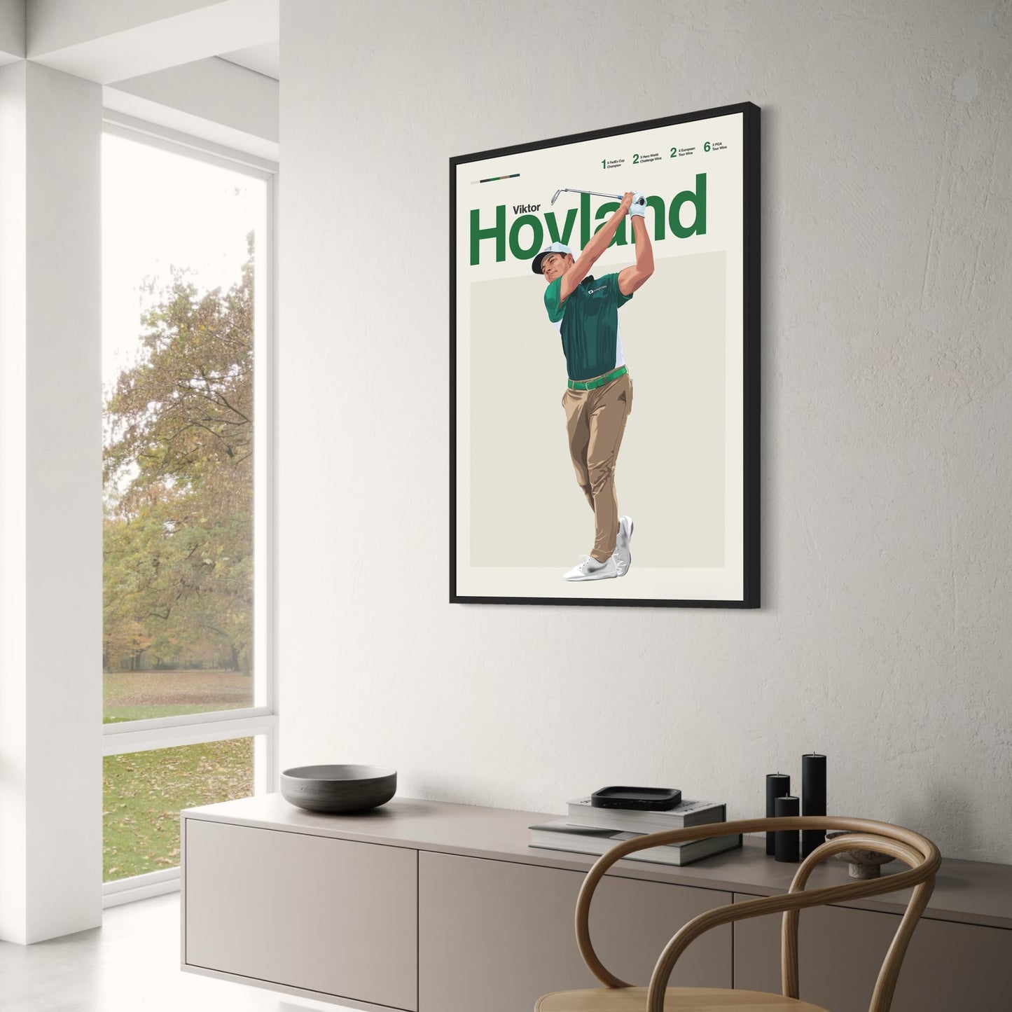 Viktor Hovland | Kunst van Golflegendes