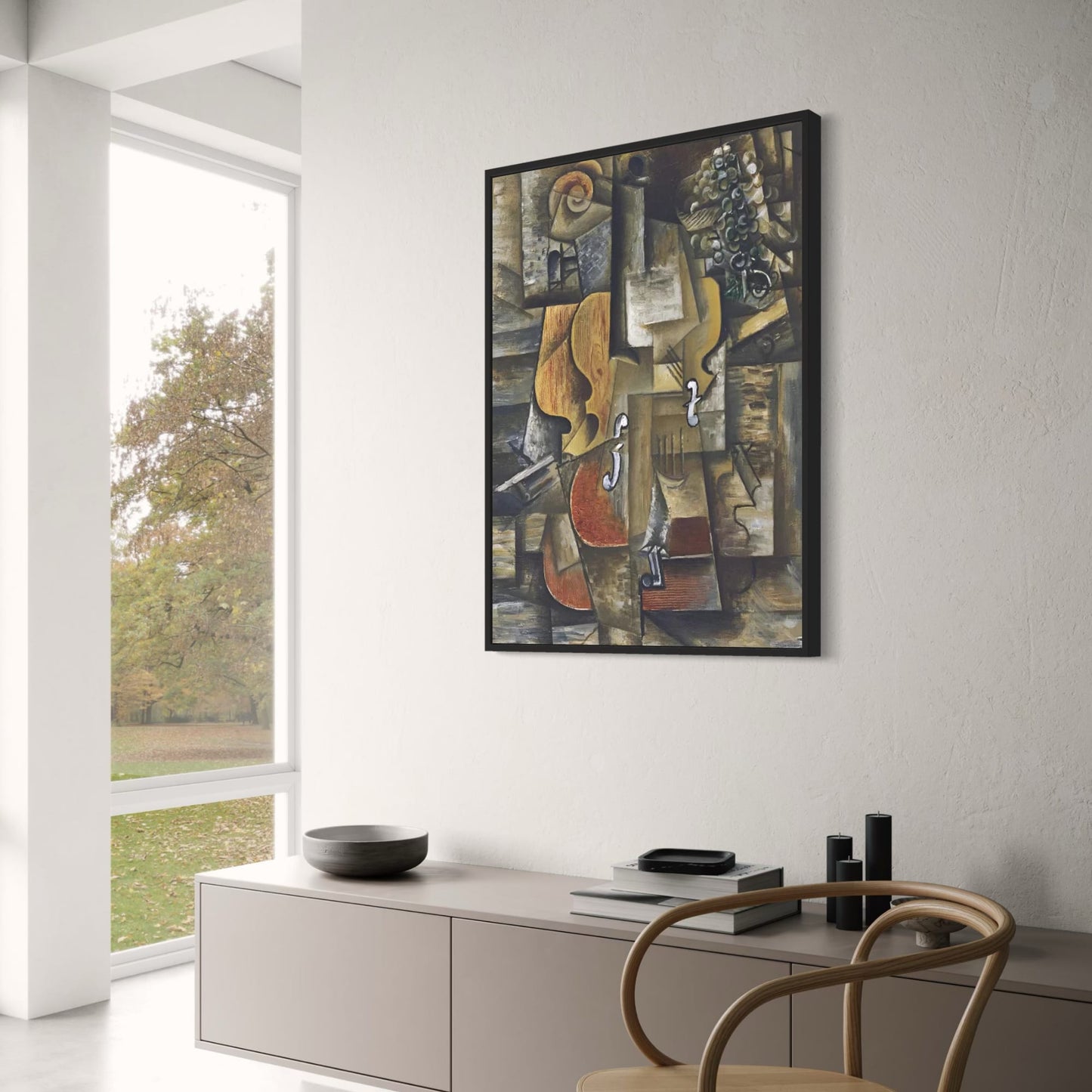 Vintage-Abstrakt | Picasso-Ausstellung | Klassisches Anime