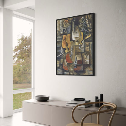 Vintage-Abstrakt | Picasso-Ausstellung | Klassisches Anime