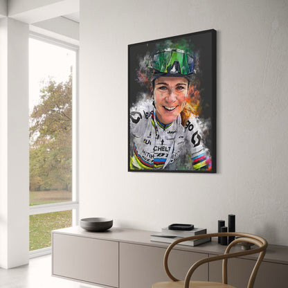 Van Vleuten Sportposter