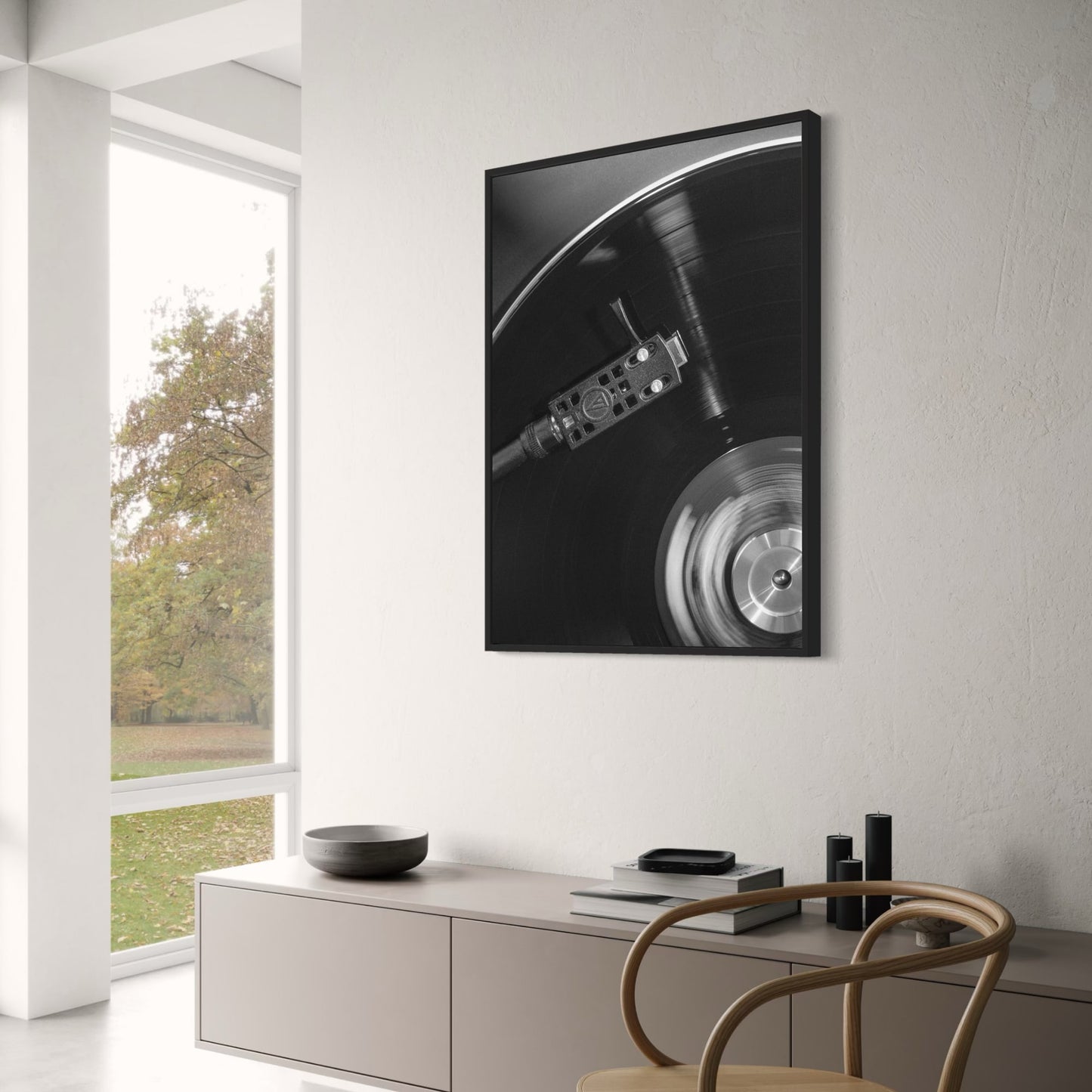 Retro Vinyl Platen | Muziek Poster