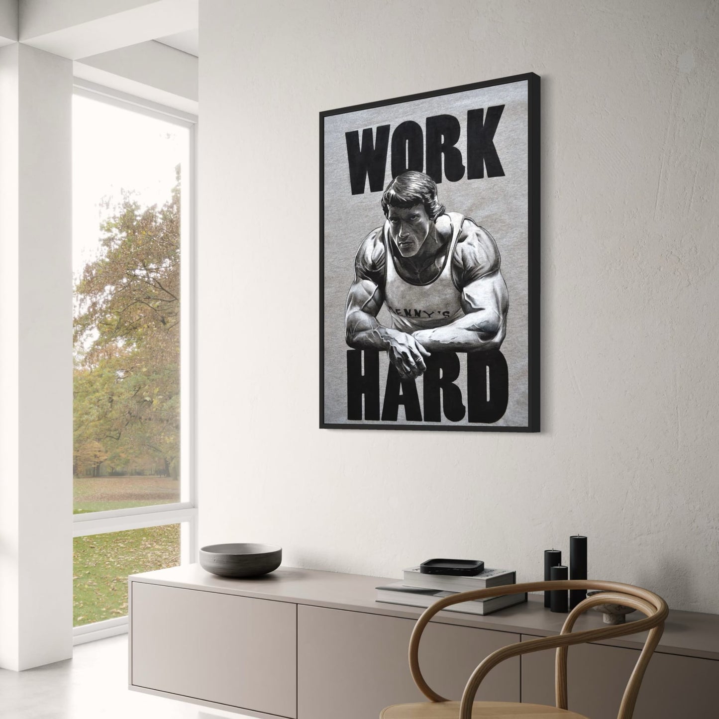 Arnold Schwarzenegger | Motivierendes Fitnessstudio-Zitat