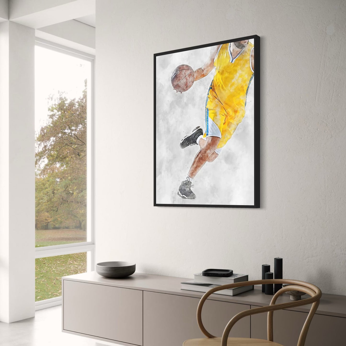 Dribble | Basketball | NBA | Poster | Celebrate the Spirit of Sport | Tribute to Passion and Perseverance