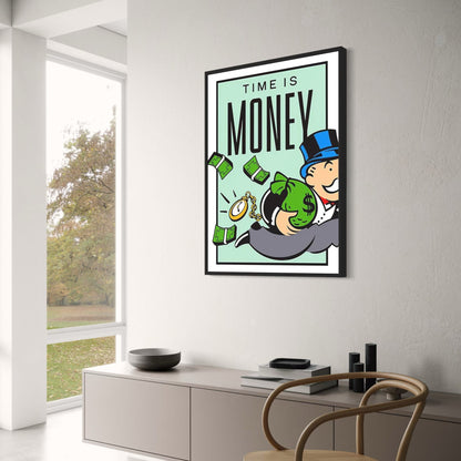 Monopoly | Time is Money Design | Colorful Artwork