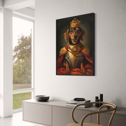 Eleganter Dackel | Edle Hundekunst