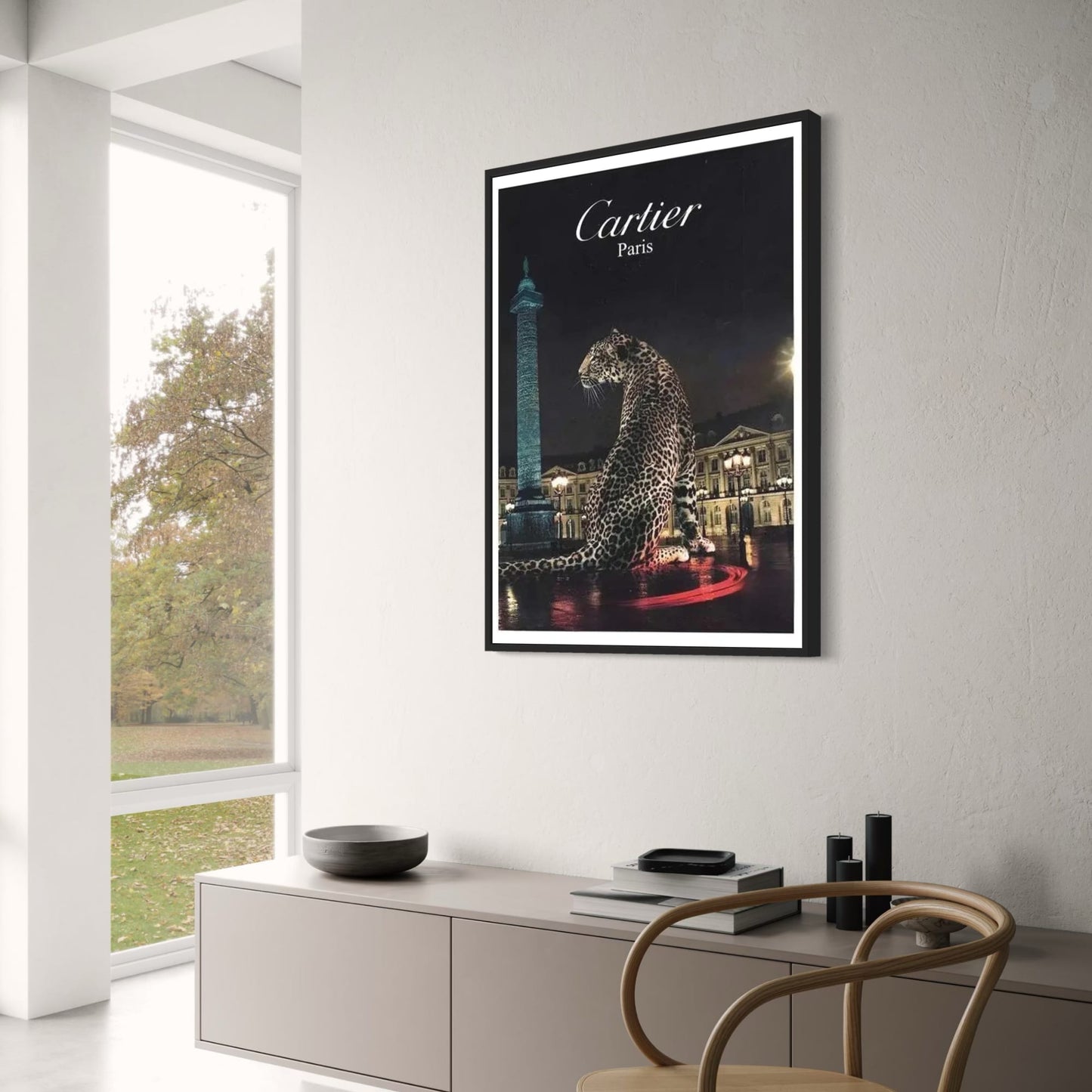 Cartier Paris | Jaguar City Skyline | Hommage an Modelegenden