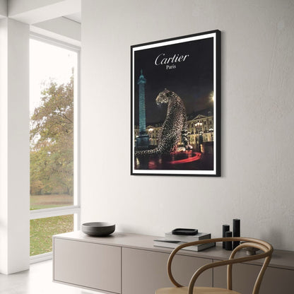 Cartier Paris | Jaguar City Skyline | Hommage an Modelegenden