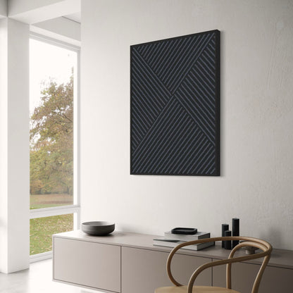 Geometrische Ruhe | Minimalistische abstrakte Landschaft