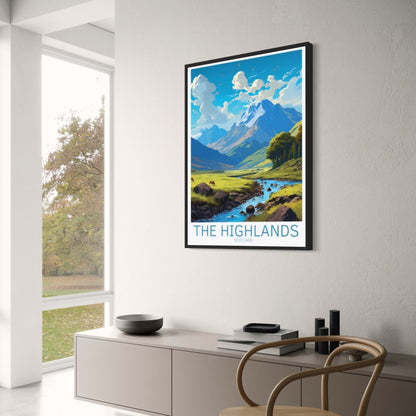 Flusslandschaft in den schottischen Highlands | Idyllische Naturlandschaft