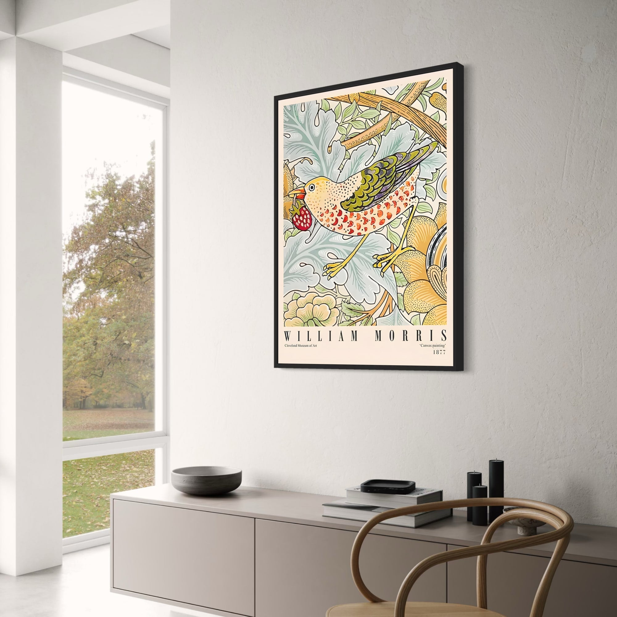 WILLIAM MORRIS, 1877 DESIGN – Wall Of Art Studio