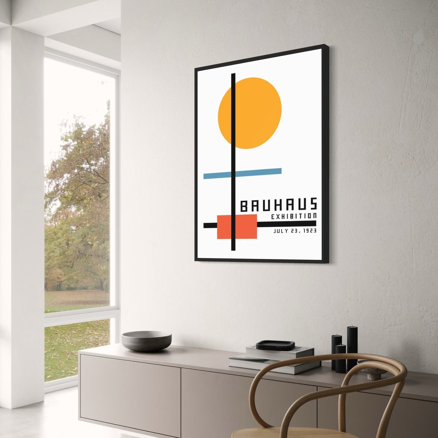 Piet Mondrian | Bauhaus 1923 | Moderne Geometrisch