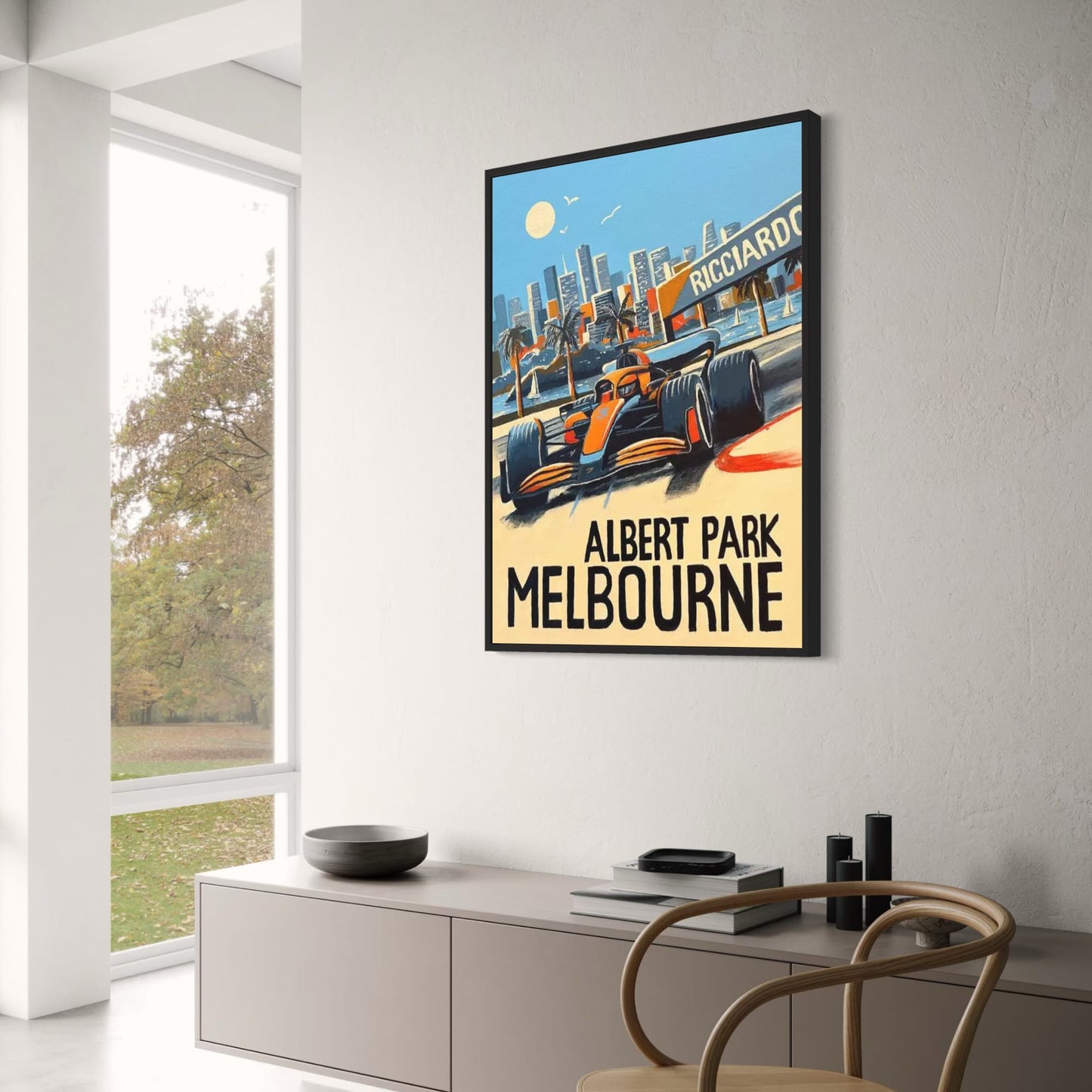 Spa Francorchamps Rennplakat | Formel 1 Track Action Print | Motorsport-Dekor | Kunst für Haus und Garten