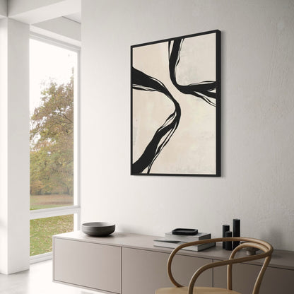 Abstract Minimalism | Natures Outline Poster | Artistic Wall Decor | Home Decor | Visual Artwork | Modern Design | Minimalist Style | Nature-Inspired