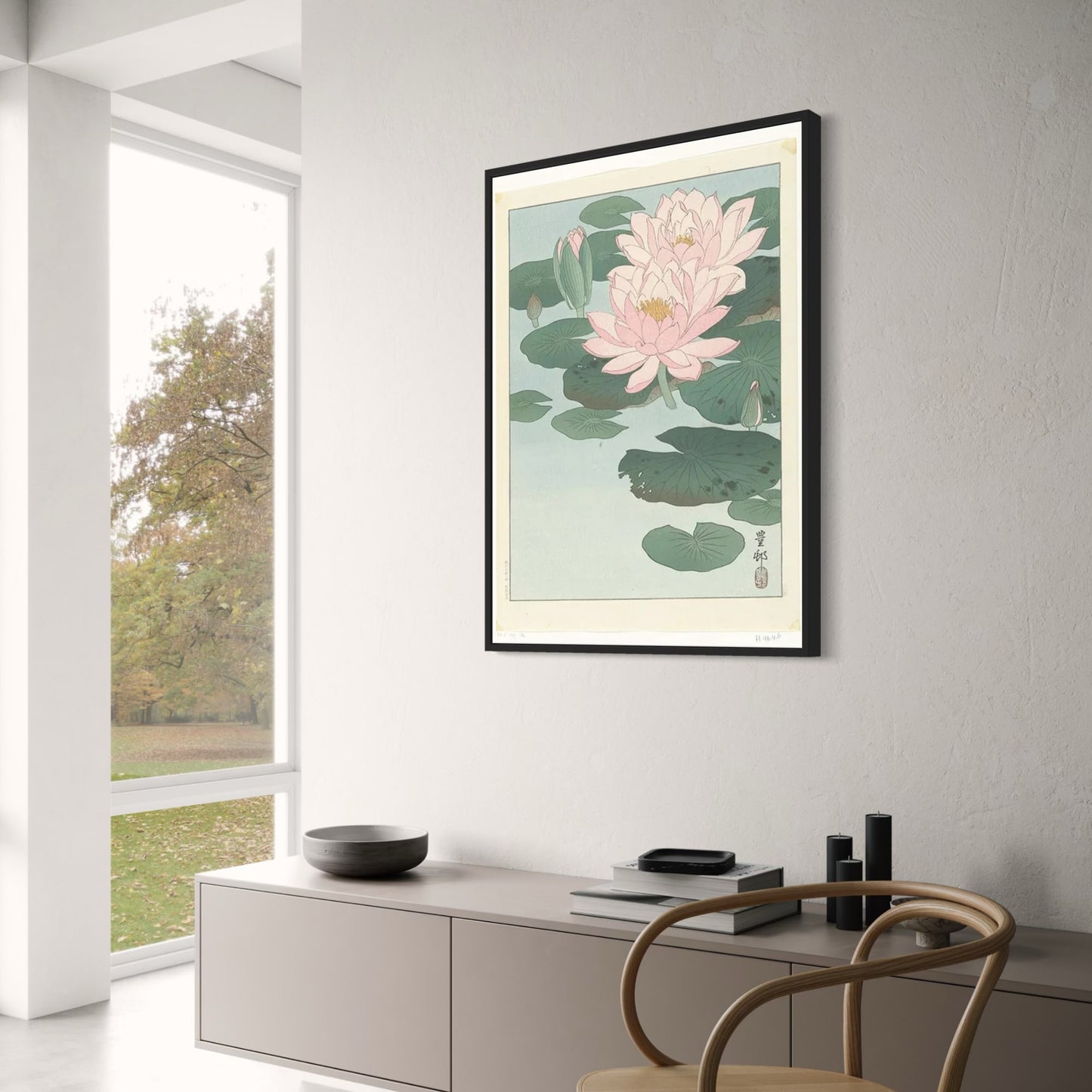 Ohara Koson | Lotusbloesems | Ukiyo-e Kunst