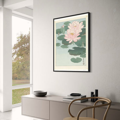 Ohara Koson | Lotusbloesems | Ukiyo-e Kunst