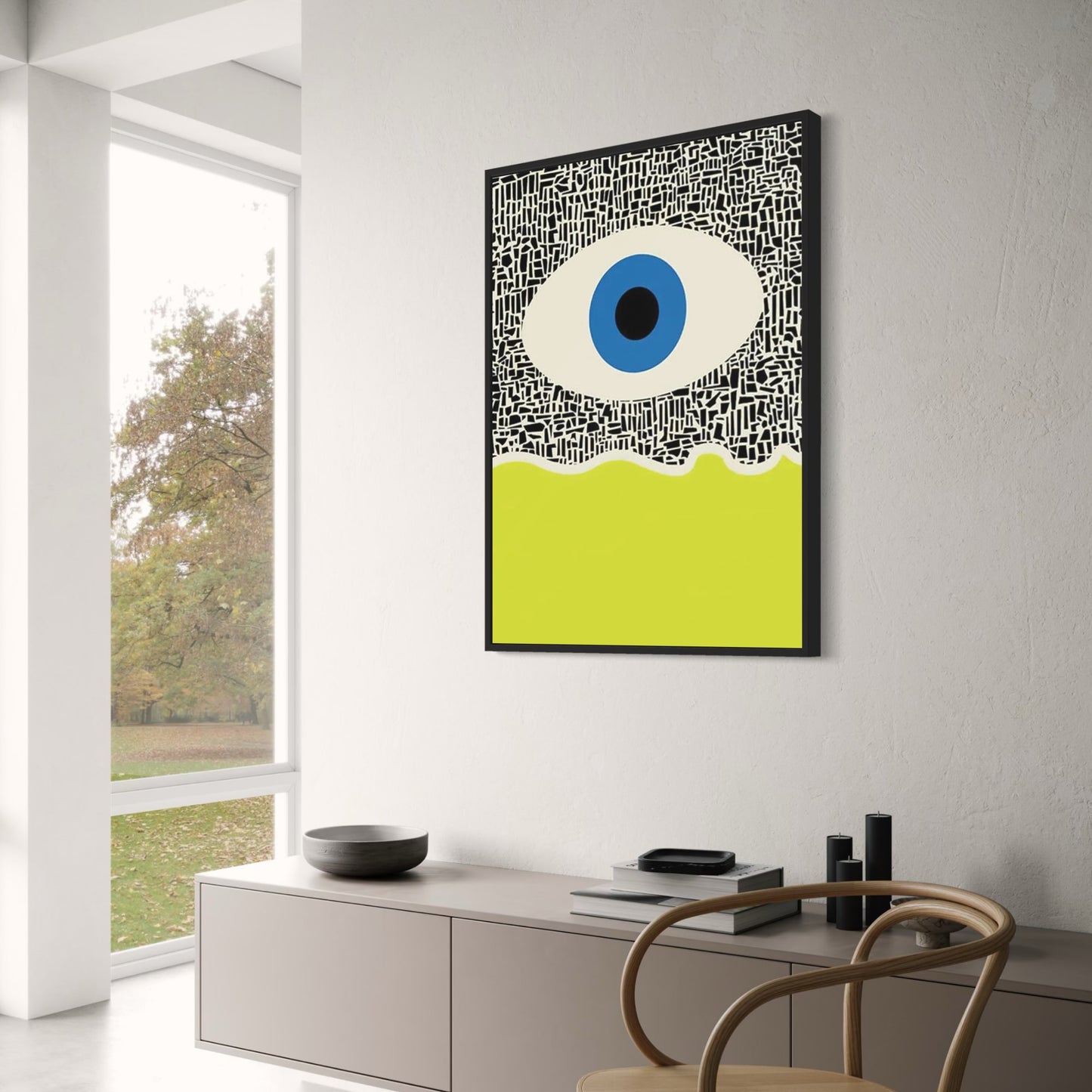 Lebhafte Sonnenuntergangswirbel | Farbenfrohe Abstraktion | Warme Töne