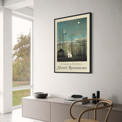 Henri Rousseau | Carnival Evening Poster | Surreal Landscape Art | Wall Decor | Home Decoration