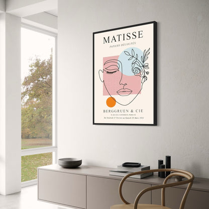 Henry Matisse Poster | Papiers Decoupes Art | Berggruen & Co. | Cut-Outs Collection | Shapes of Serenity