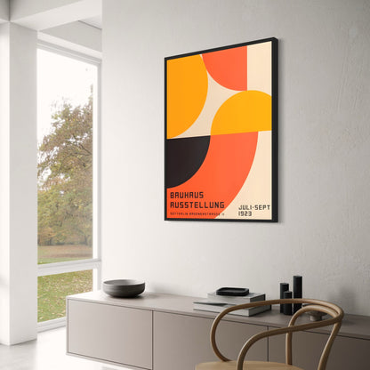 Farbringe | Geometrische Abstraktion im Bauhaus-Stil