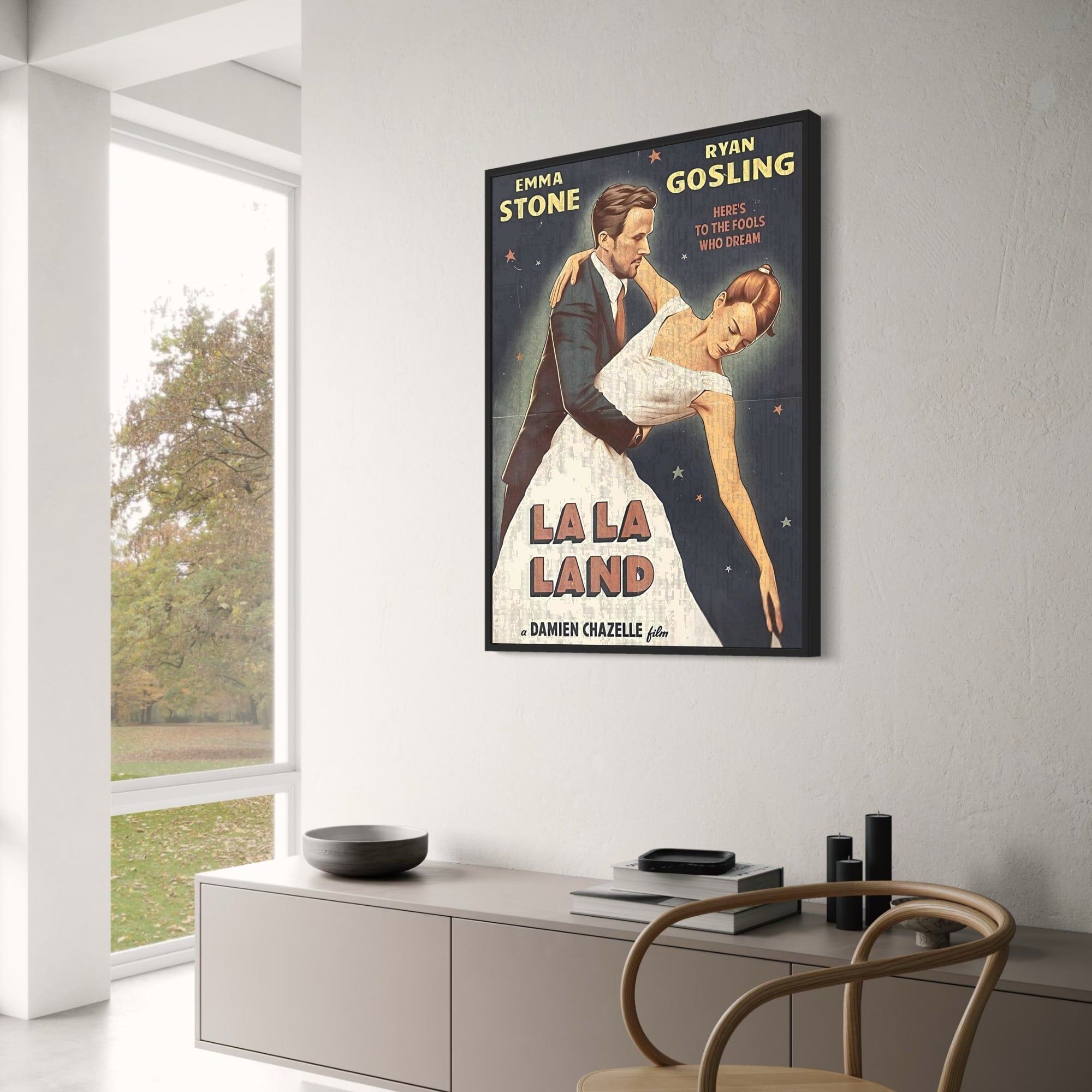 HERE'S TO THE FOOLS WHO DREAM – Wall Of Art Studio