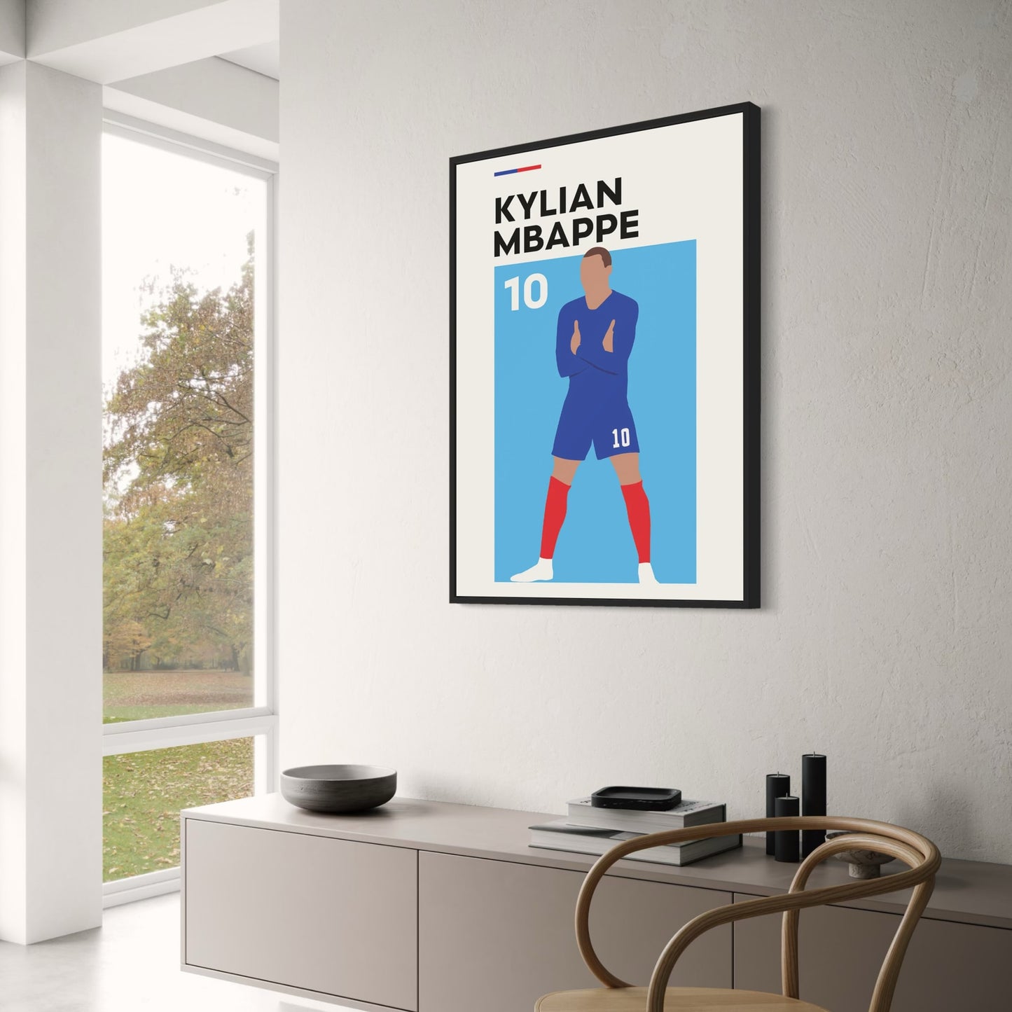 Kylian Mbappé | Voetbalster Kunst