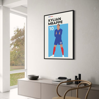 Kylian Mbappé | Voetbalster Kunst