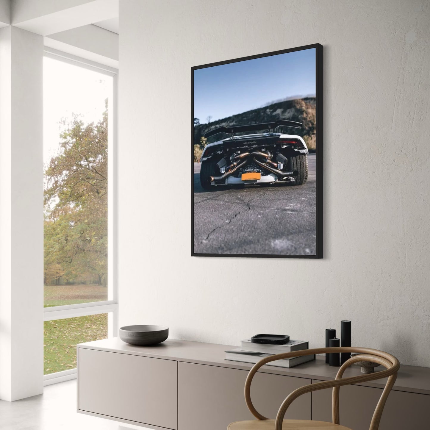 Lamborghini Supercar | Exposed Engine | Thrilling Racing Scene