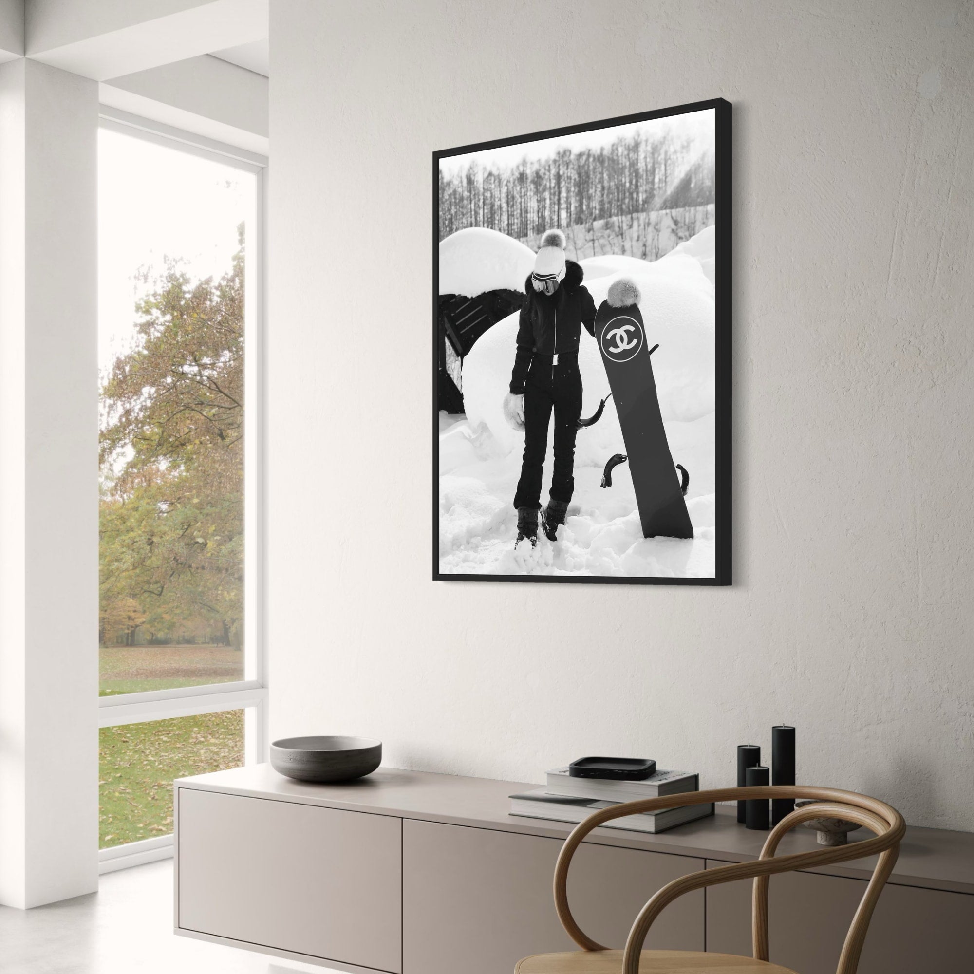 CHANEL SNOWBOARDING STYLE – Wall Of Art Studio