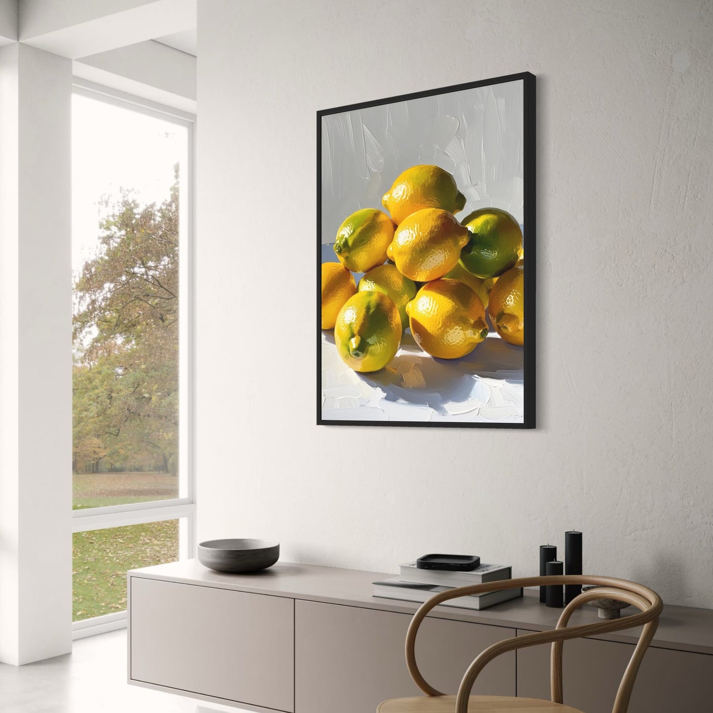 Thuisgekweekte Citroenen | Levendige Citrus Kunst