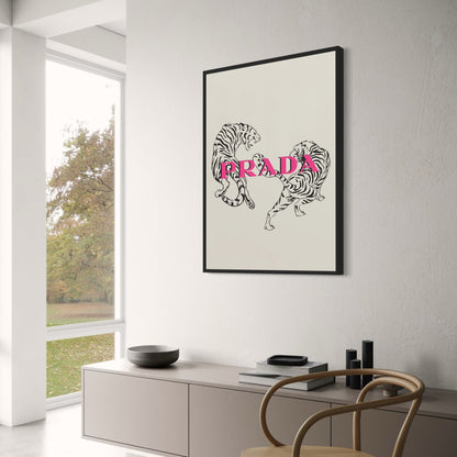 Prada Tijger | Mode Kunst | Moderne Luxe