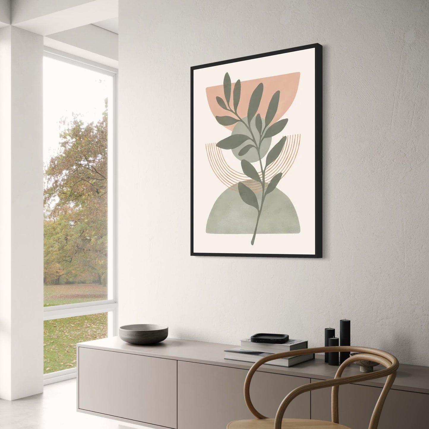 Flora in Focus | Botanical Art Print Poster | Home Decor Wall Art | Nature-Inspired Artwork | Garden-Themed Poster