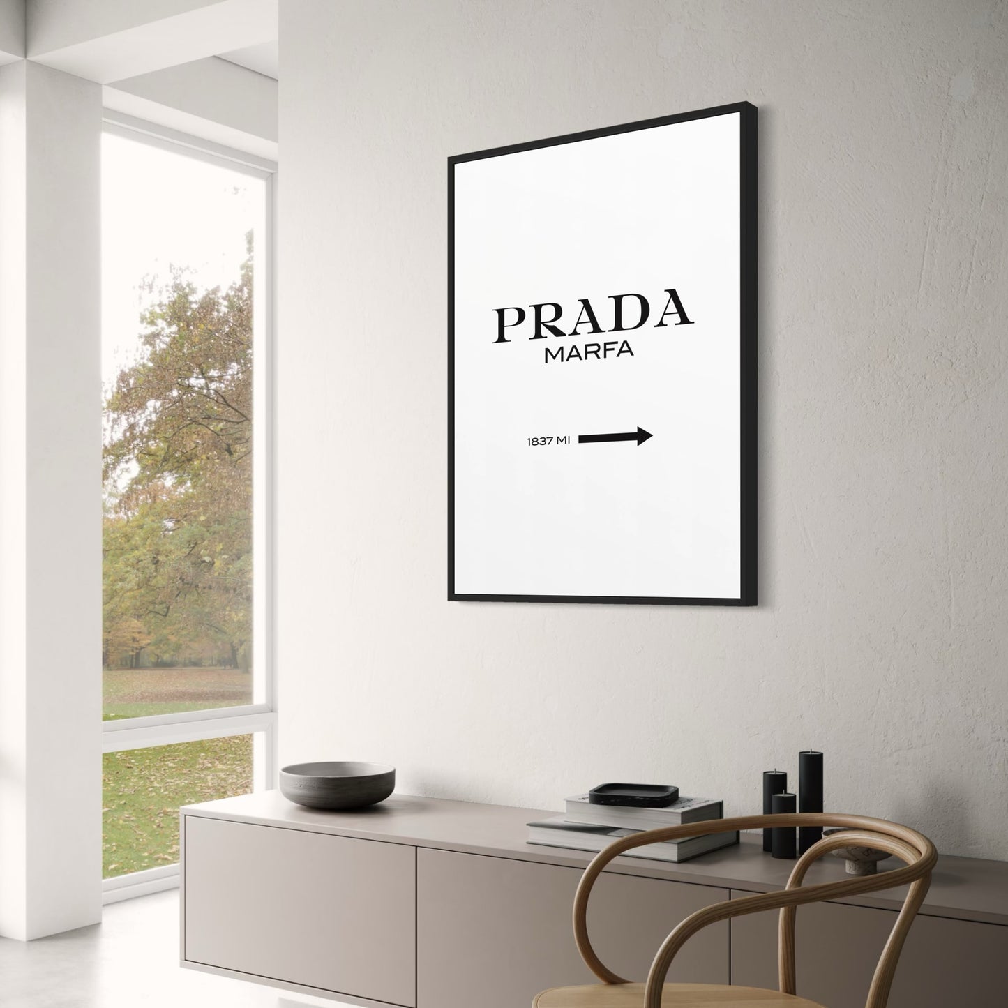 Prada Marfa | Minimalistische Mode Kunst