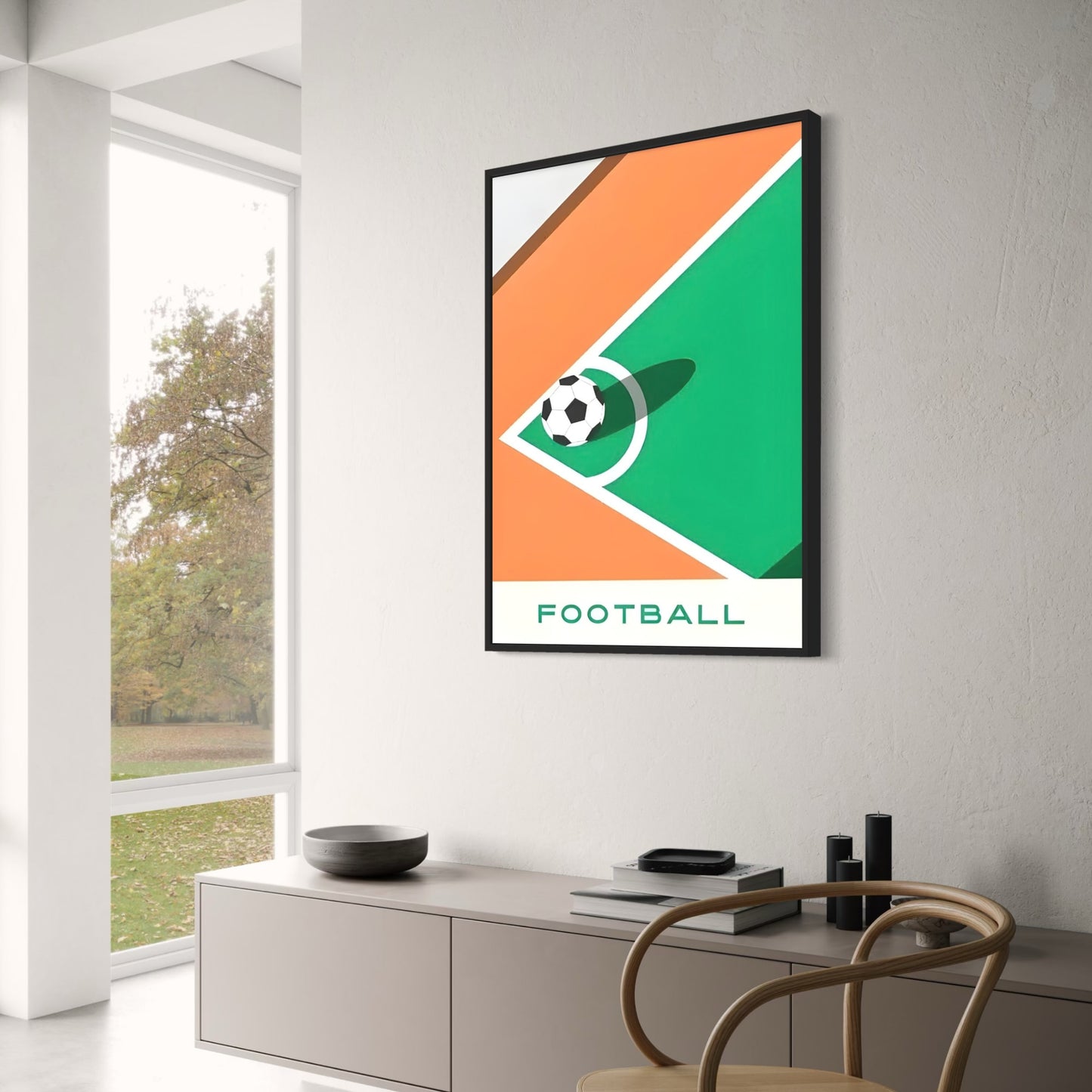 De Geometrie van de Overwinning | Voetbal Kunstserie
