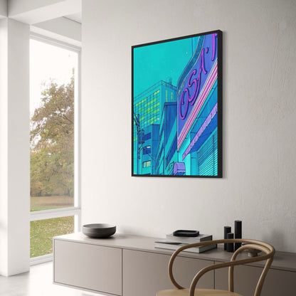 City Glow | Klassisches japanisches Anime