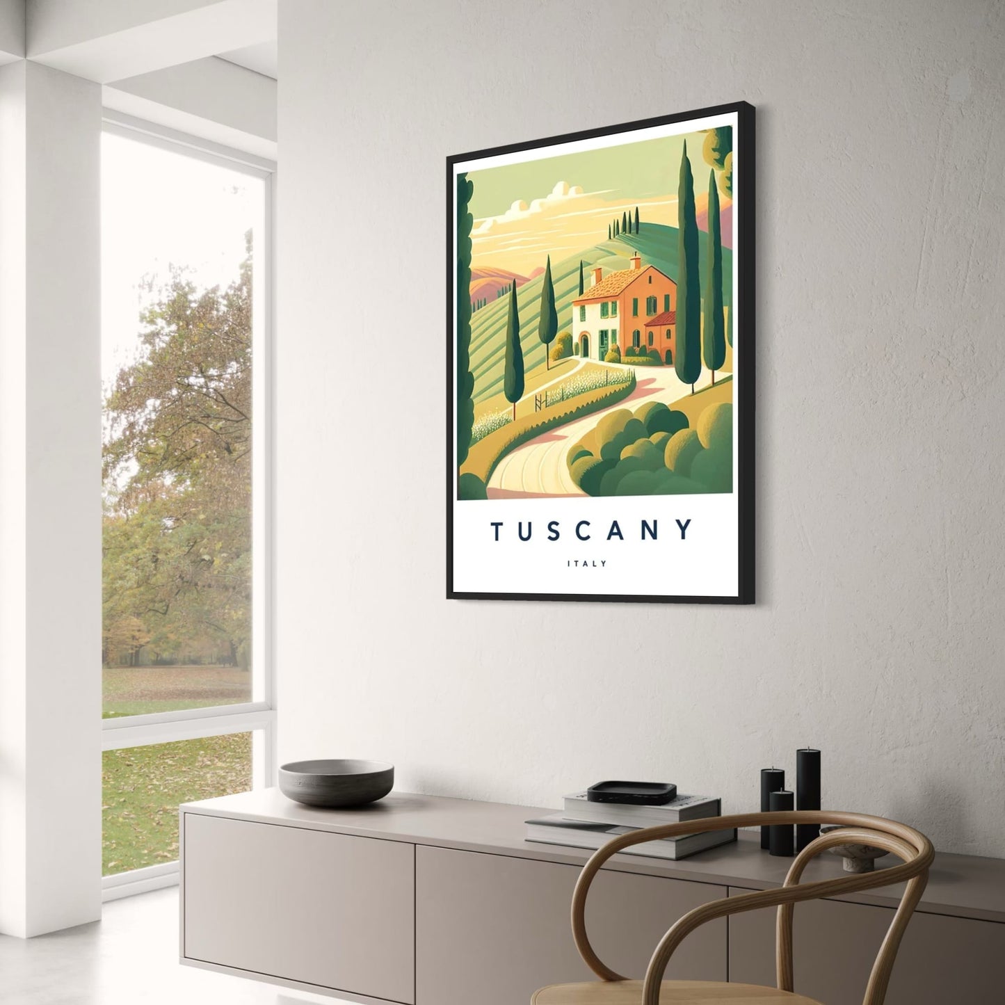 Toscane Stadsgezicht | Italiaanse Stedelijke Landschap