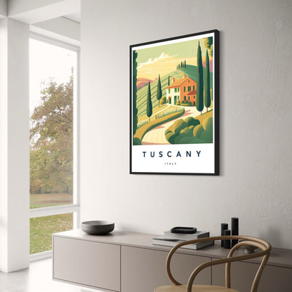 Toscane Stadsgezicht | Italiaanse Stedelijke Landschap