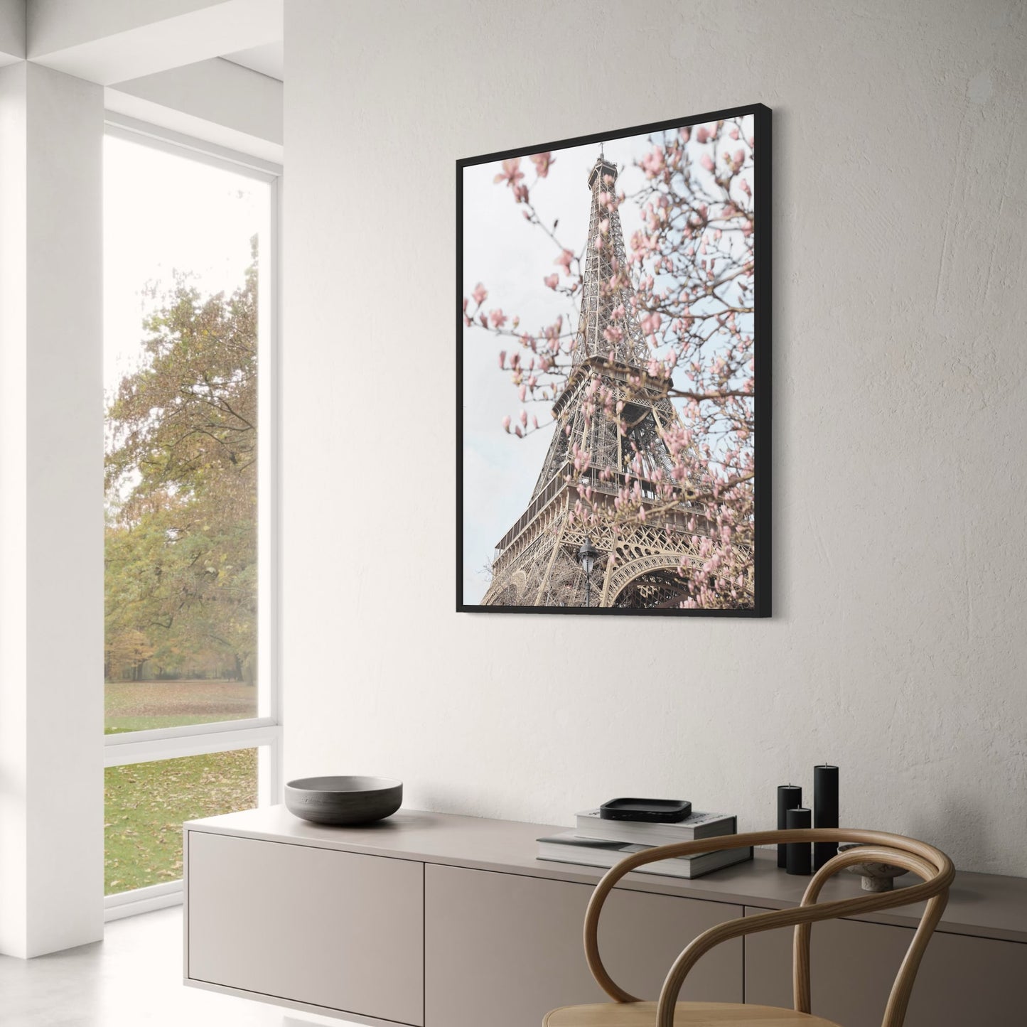 Eiffeltoren met Bloemen | Artistieke Decor