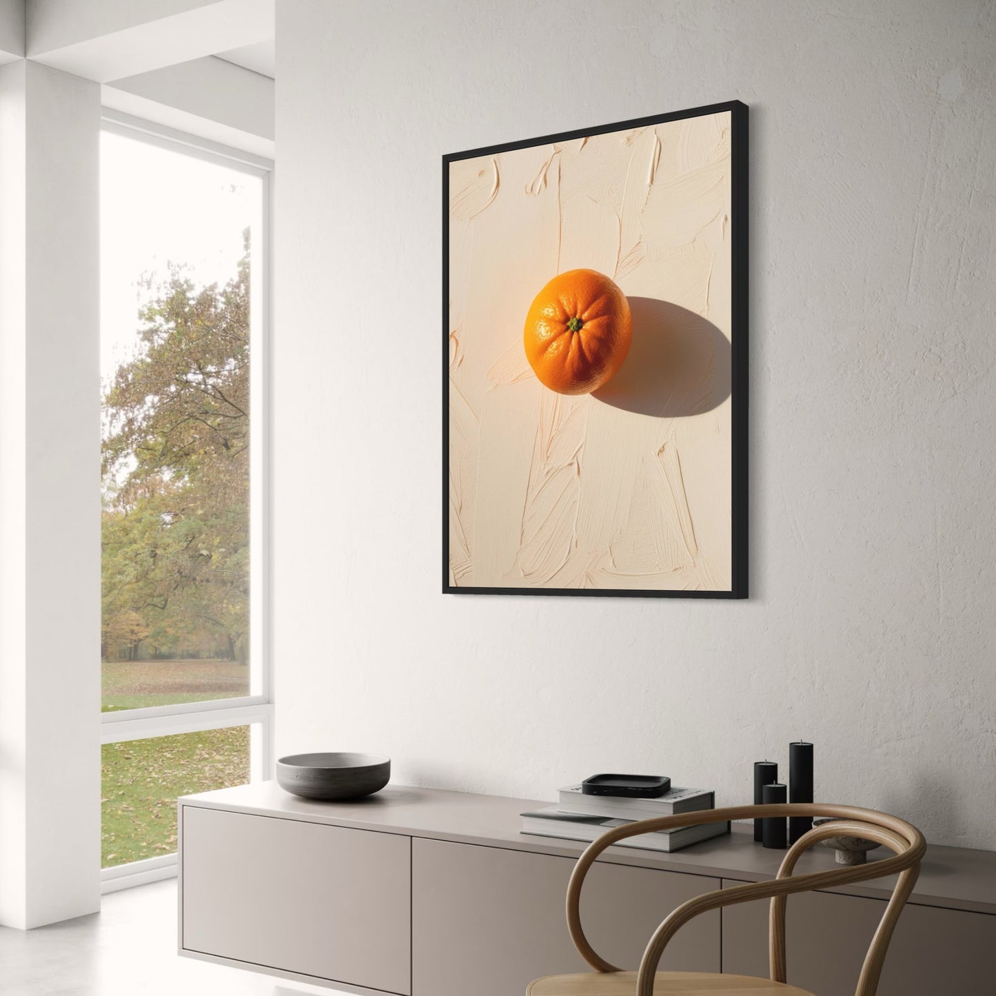 Sinaasappel Kunst | Levendige Vrucht Illustratie