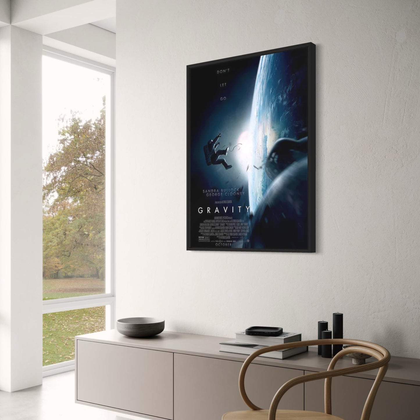 Interstellares Poster | Leinwandbild im nordischen Stil | Weltraum-Science-Fiction-Film-Dekor | Modulare Bilder