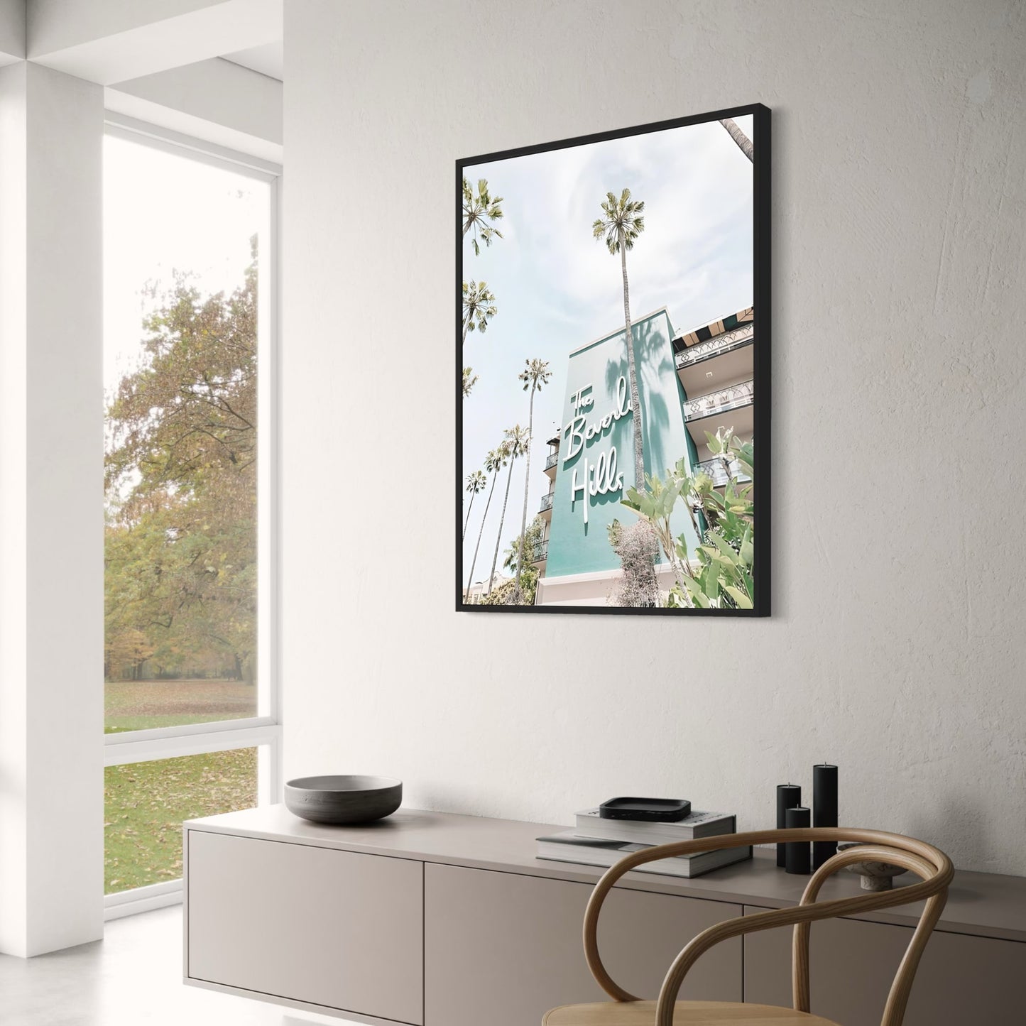 The Beverly Hills Hotel | Iconisch Landmark Kunst