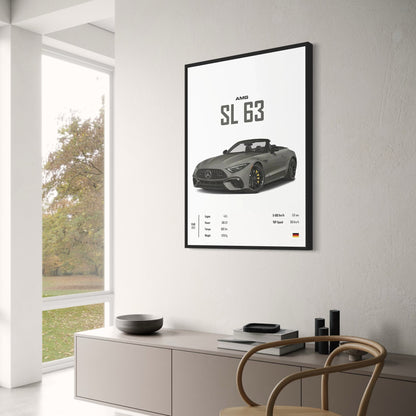 Mercedes SL 63 | Automobiel Eerbetoon | Moderne Decor