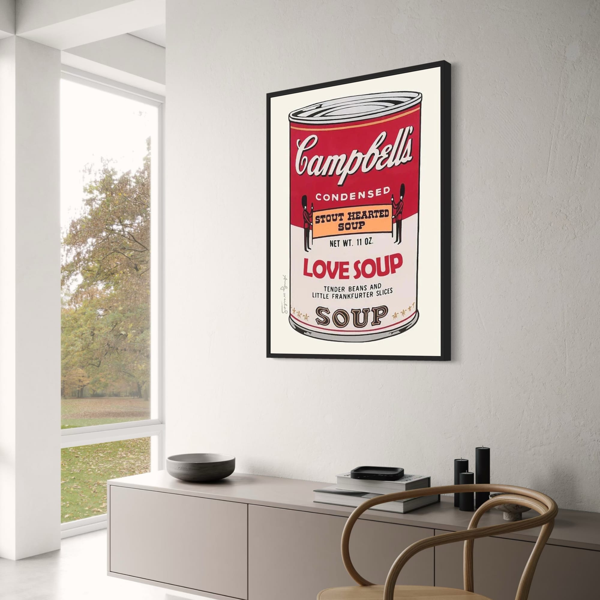 CAMPBELL'S SOUP ICON – Wall Of Art Studio