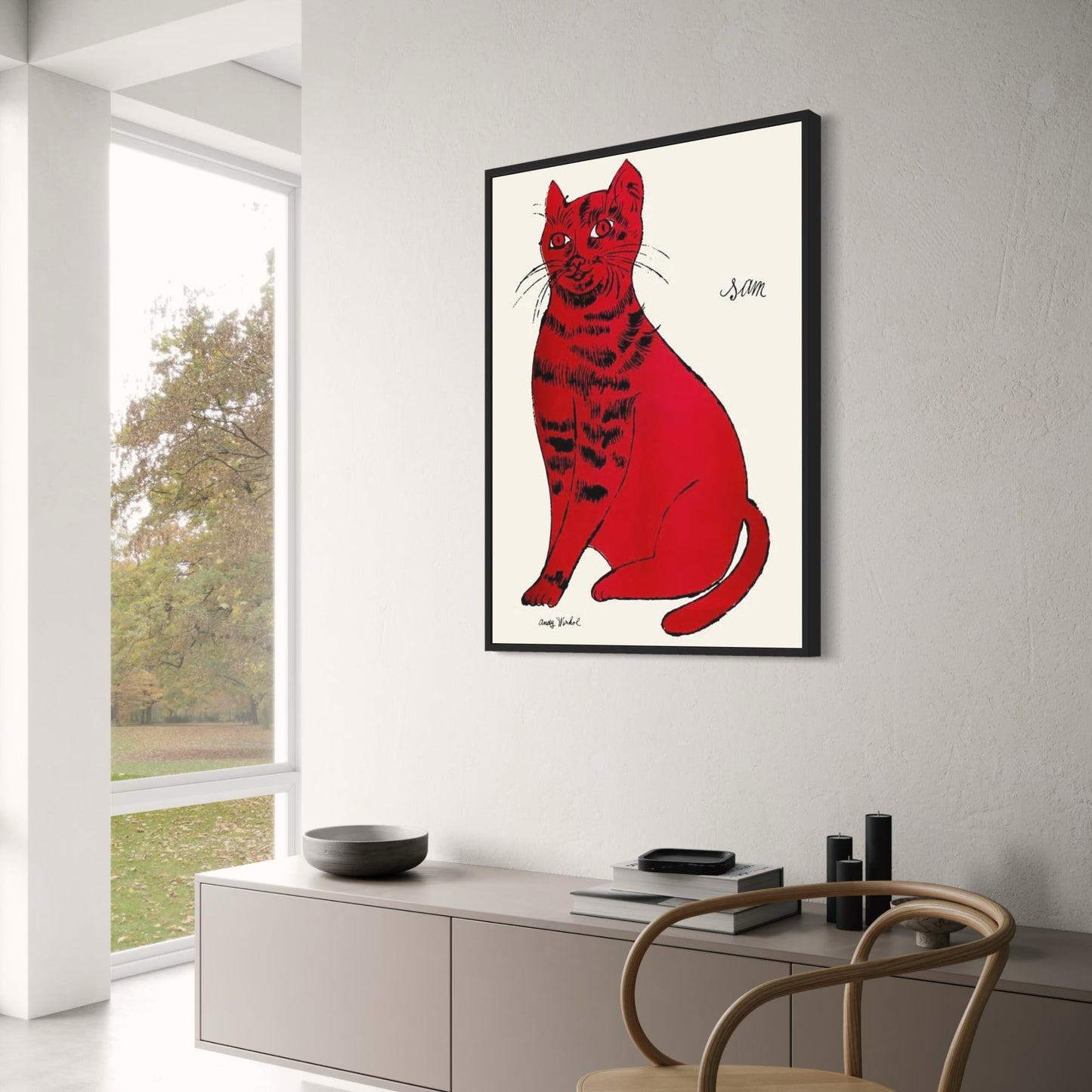 Sam die Katze | Andy Warhol Pop Art