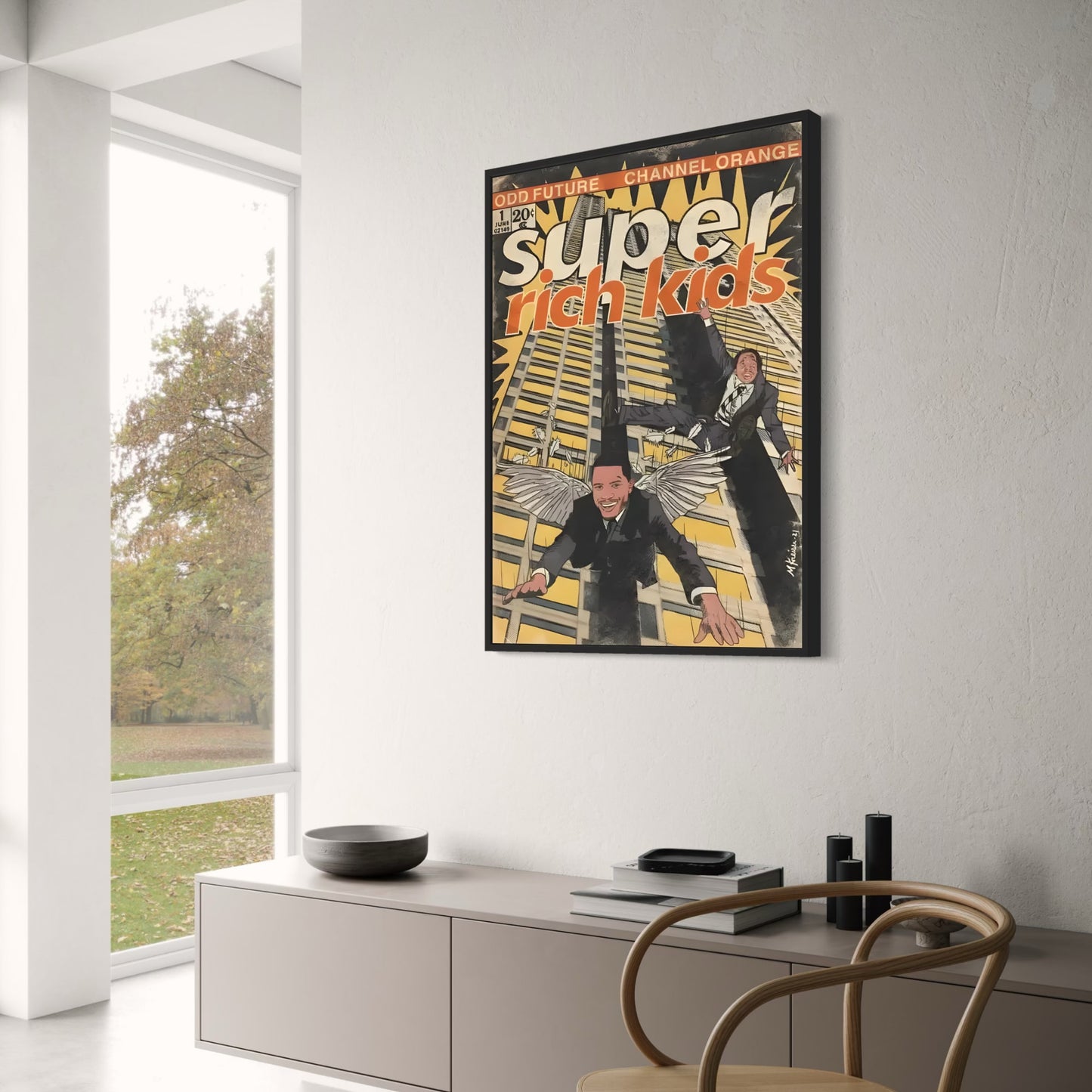 Frank Ocean | Super Rich Kids Strip Poster