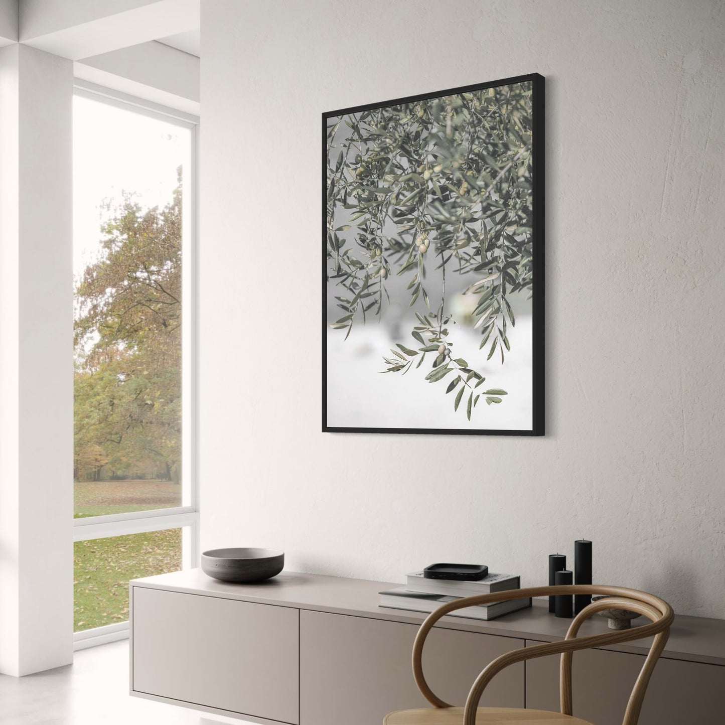 Italië's Olijfgaard Landschap | Natuur's Omhelzing Kunst