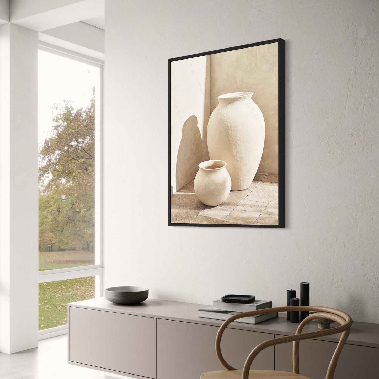 Bohemian Serenity Poster | Steininspiriertes Kunstwerk | Wohndekor | Bildende Kunst für Wohnräume | Wandkunst für Haus & Garten