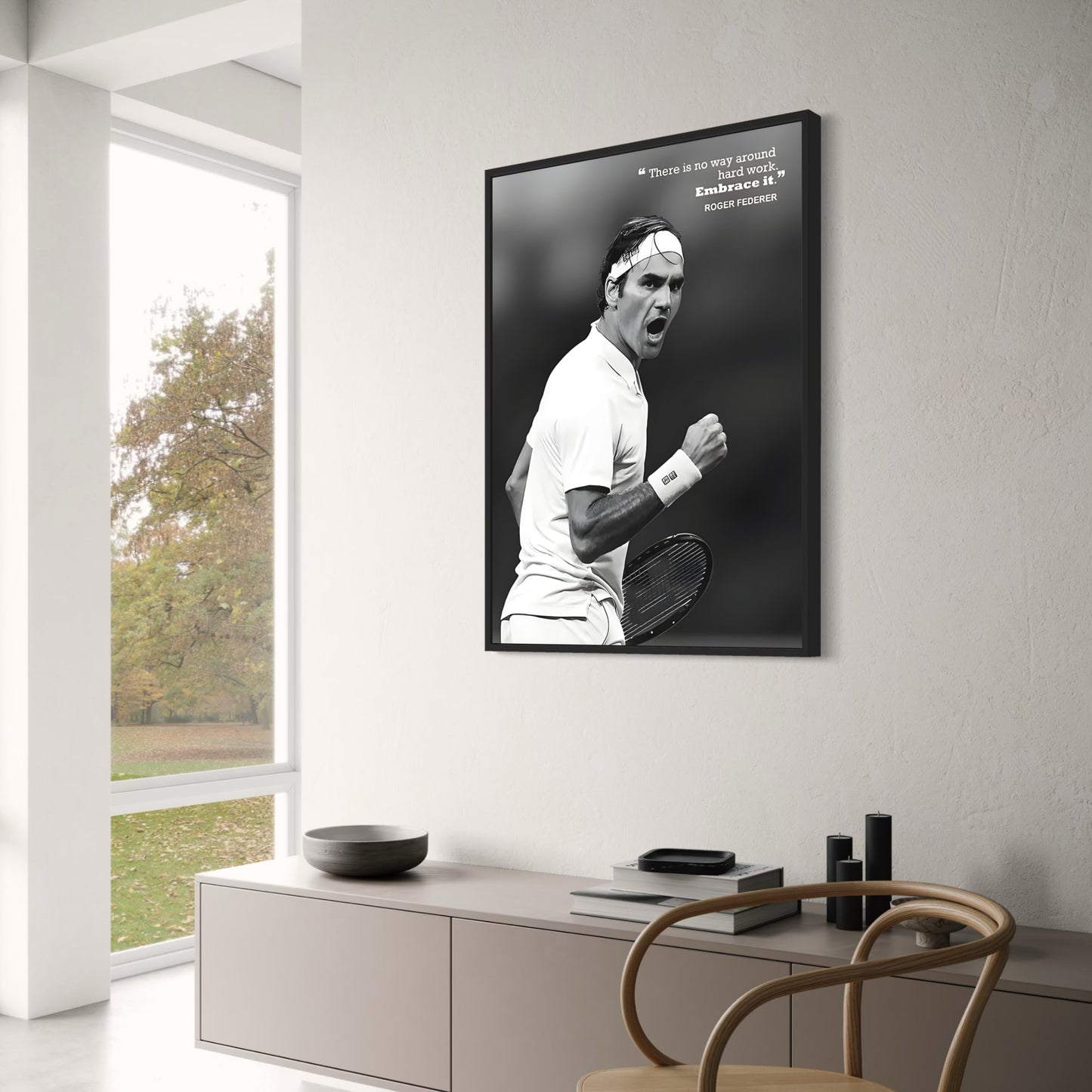 Roger Federer | Tennis Motiverende Quote