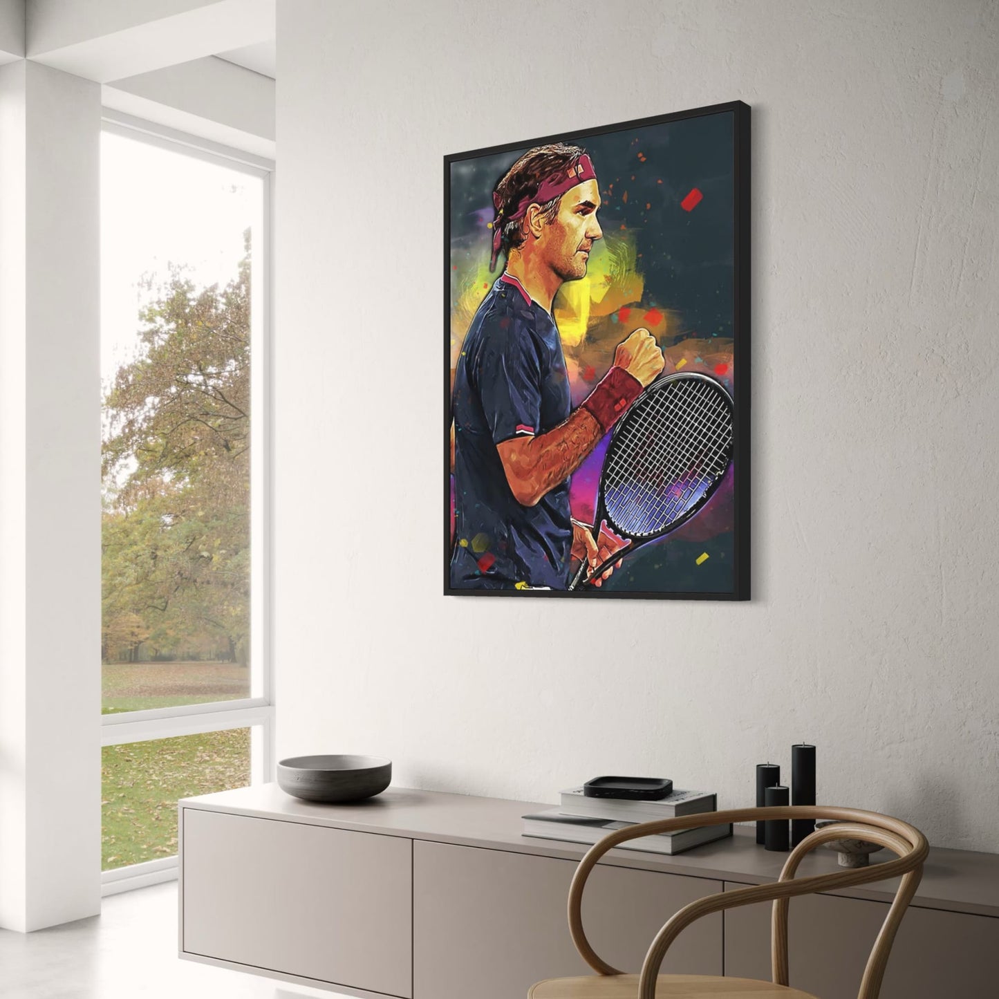 Roger Federer | Gefocuste Tennis Kunst