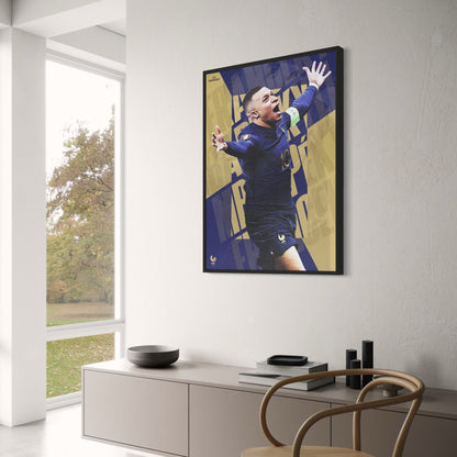 Jubel von Kylian Mbappé | Fußballlegende