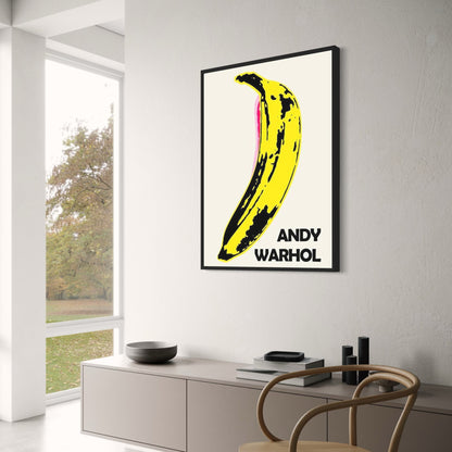 Nobodies Banaan | Andy Warhol Pop Art
